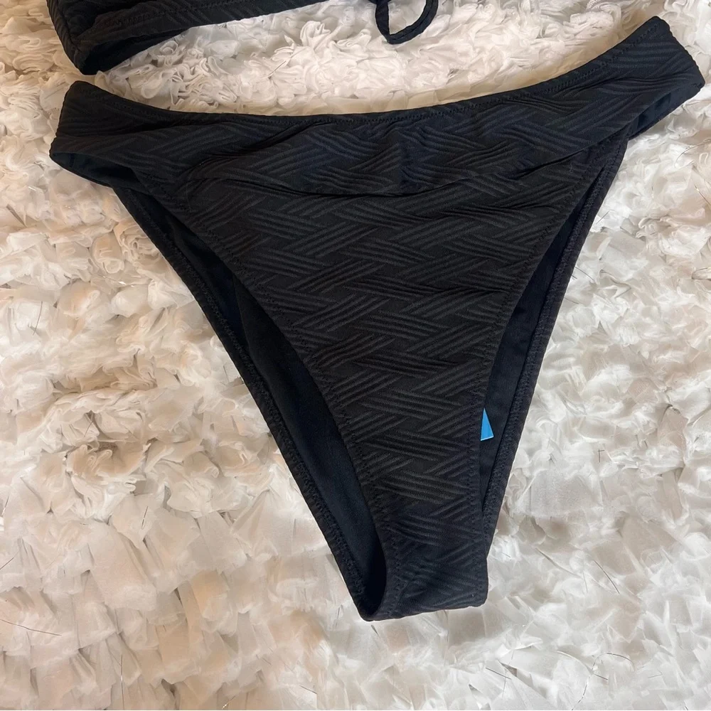 NWT Bikini Sets‎ for Women Crisscross Self Tie Spaghetti Straps V Neck Low Waist